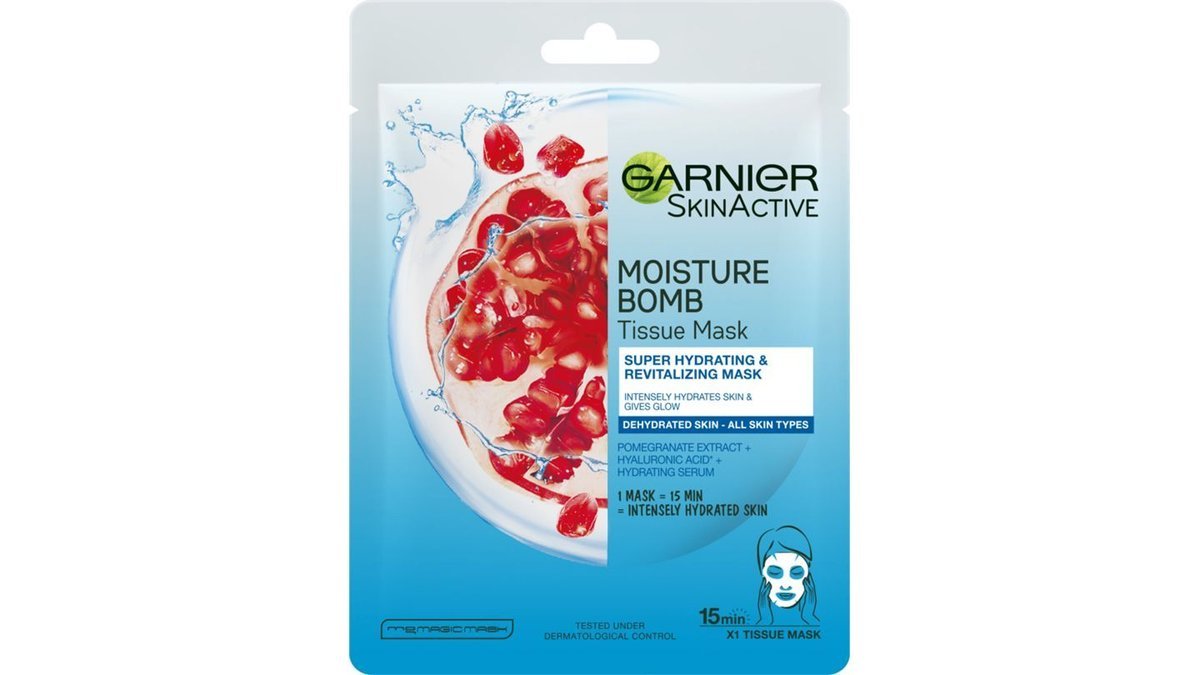 Garnier Ansiktsmask Moisture Bomb, 1-Pack