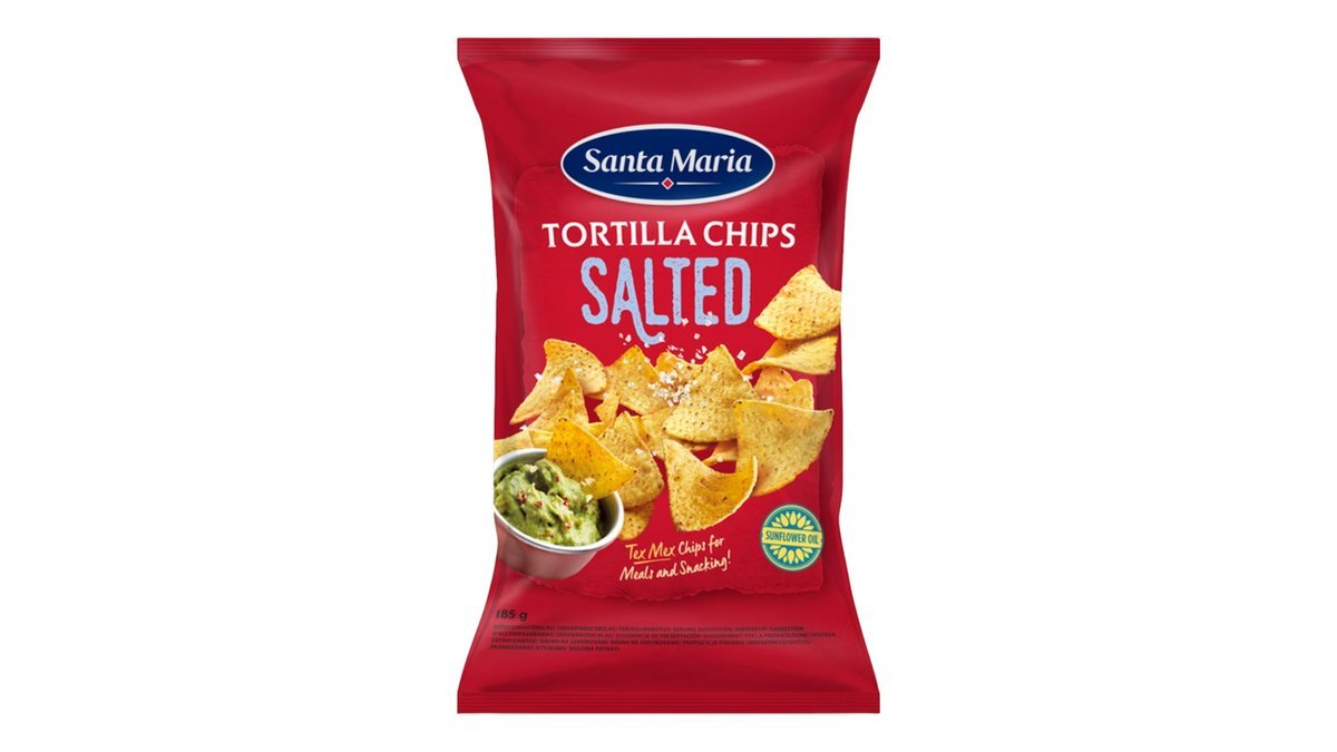 Santa Maria Tortilla Chips Salted 185g