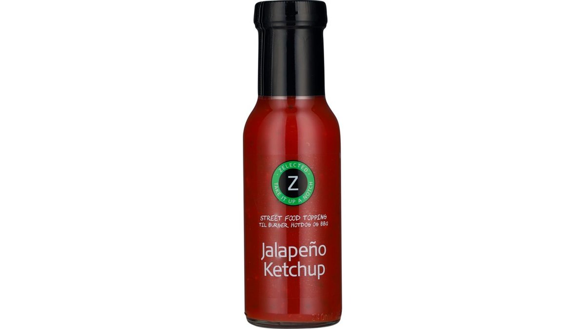 Ketchup m. jalapeño, Zelected 280 g