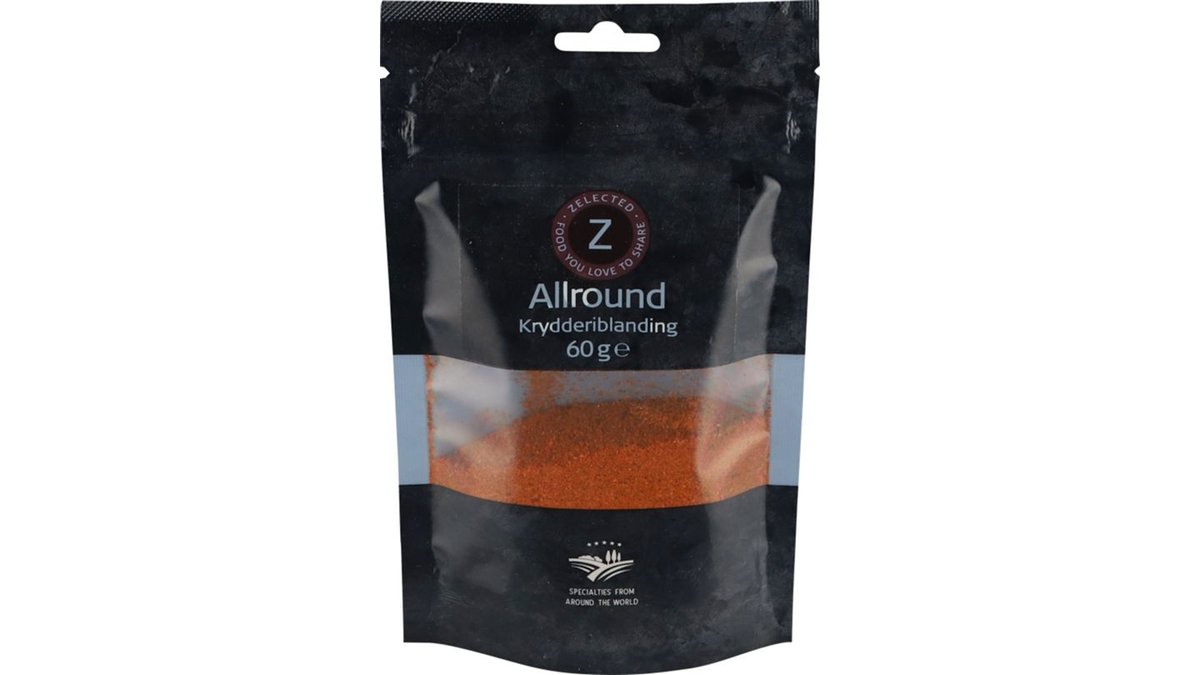 Allround krydderiblanding, Zelected 100 g