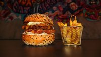 Objednať NACHO Burger Menu