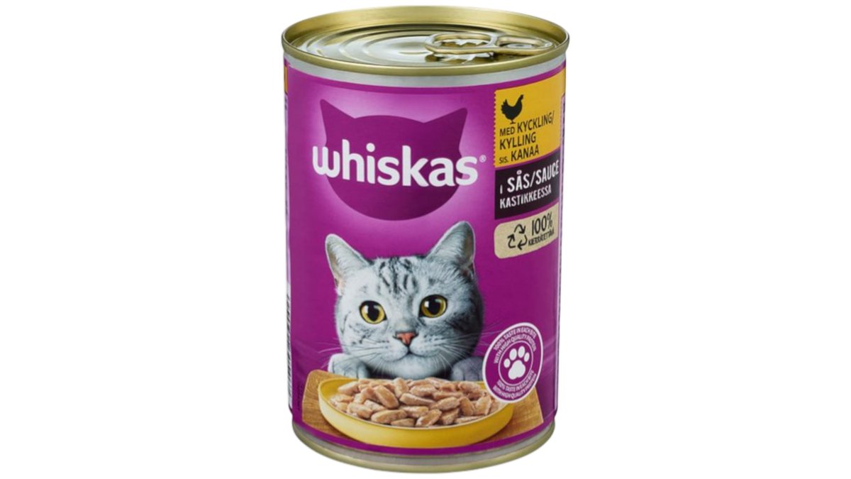 Whiskas Kattemat Kylling i Saus, 400 g