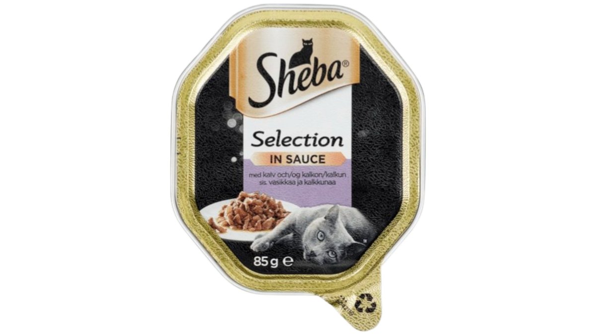 Sheba Kattemat Sheba Selection Kalv & Kalkun, 90 g