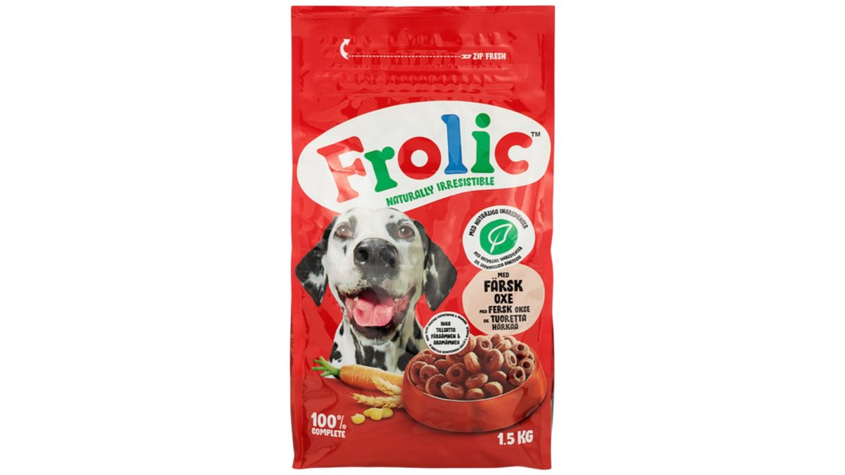 Frolic Tørrfor Hund 1,5 kg