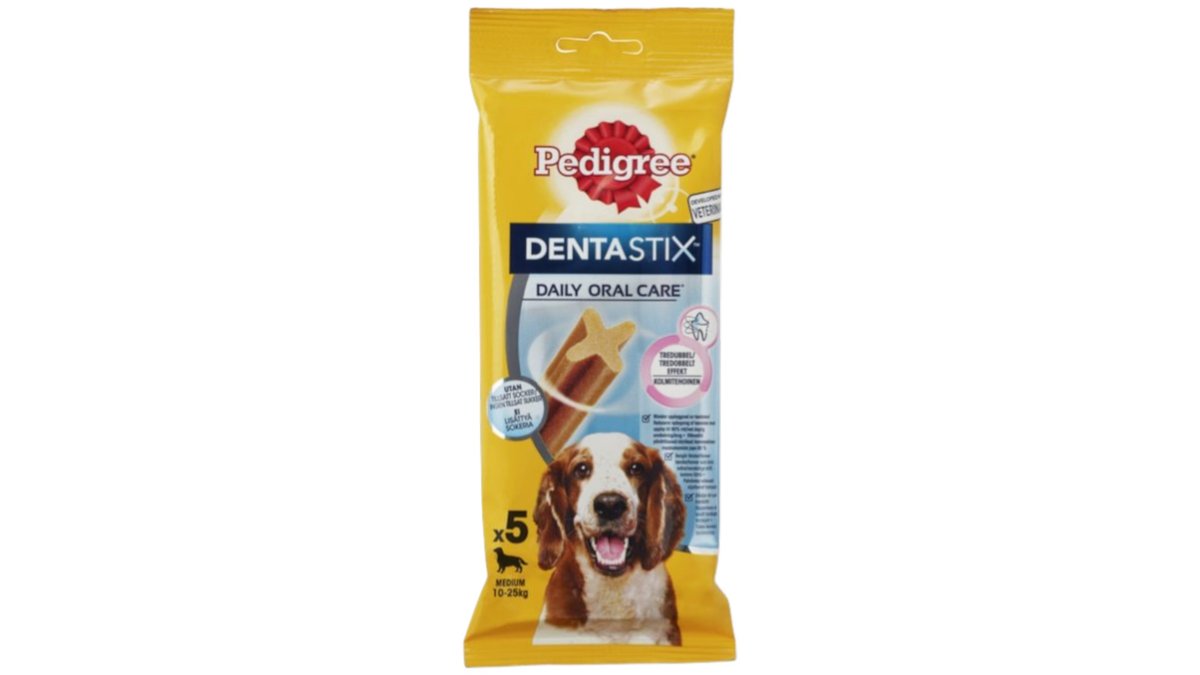 Pedigree Dentastix Medium 5 stk, 128 g