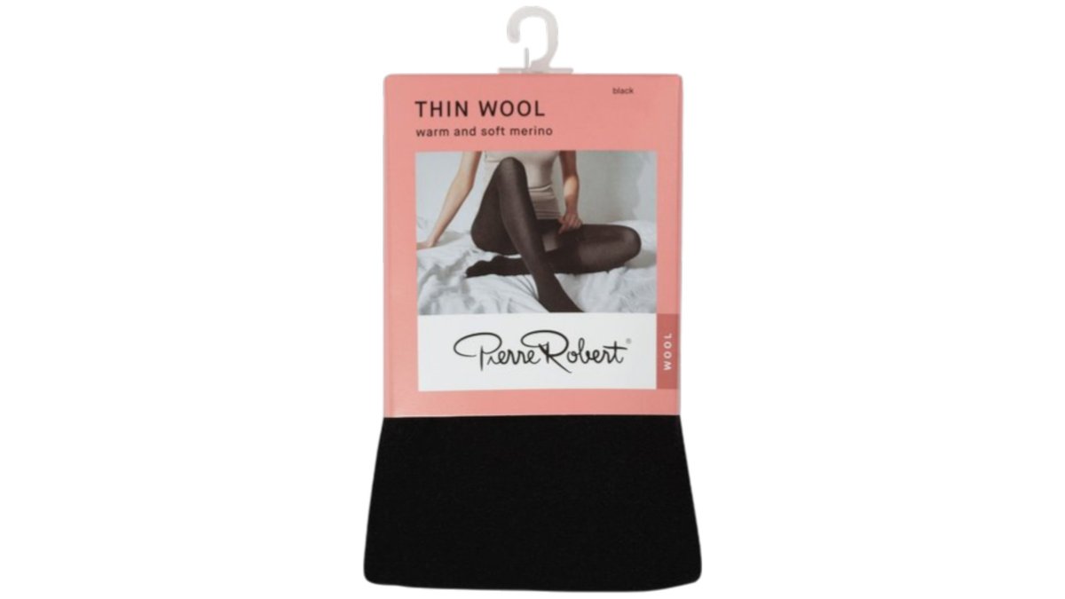 Pierre Robert Strømpebukser Tynn Ull 40-44
