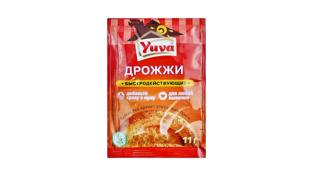 Дрожжи Yuva сухие активные 11 г