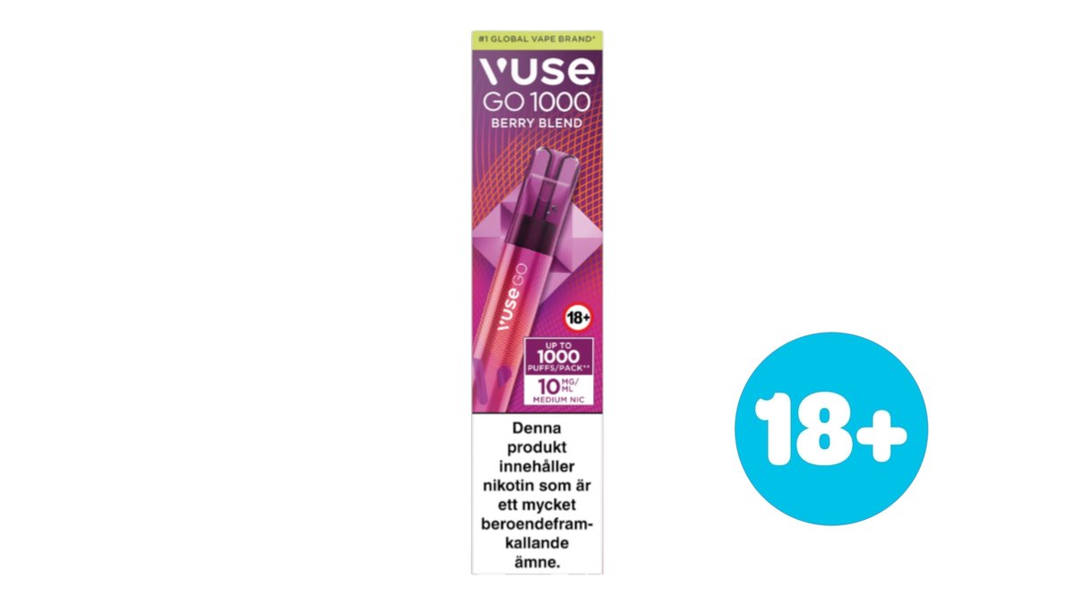 Vuse Go Engångsvape Berry Blend, 10 mg/ml