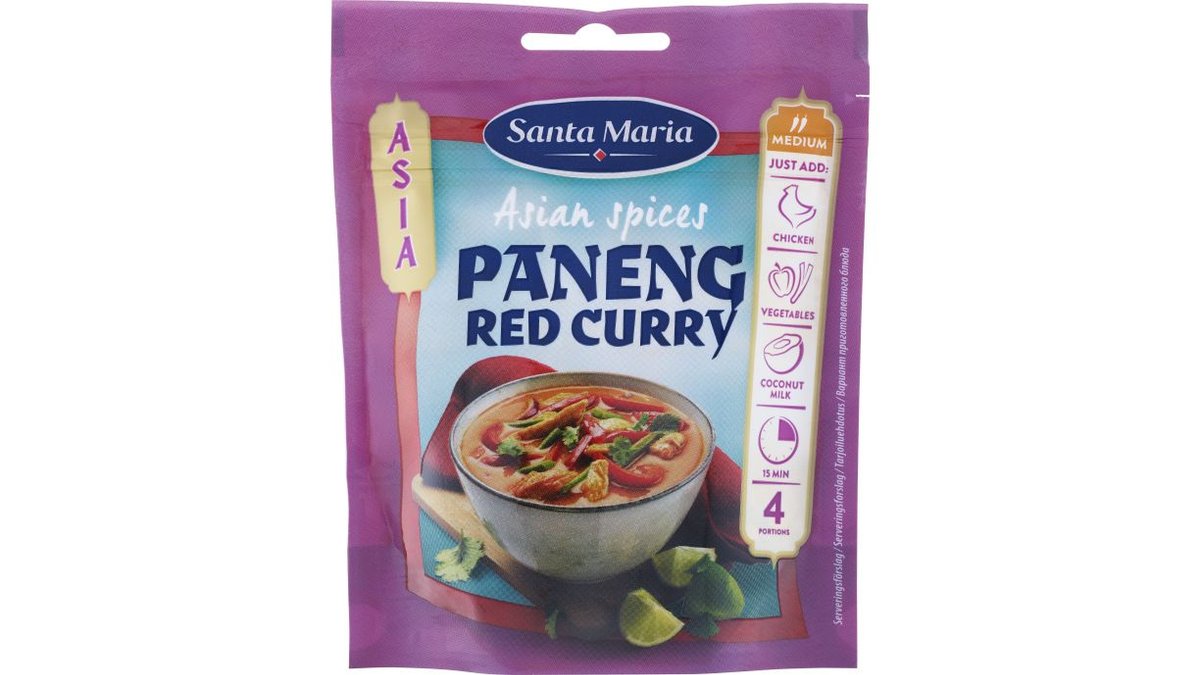 Santa Maria Kryddblandning Paneng Röd Curry, 32 g