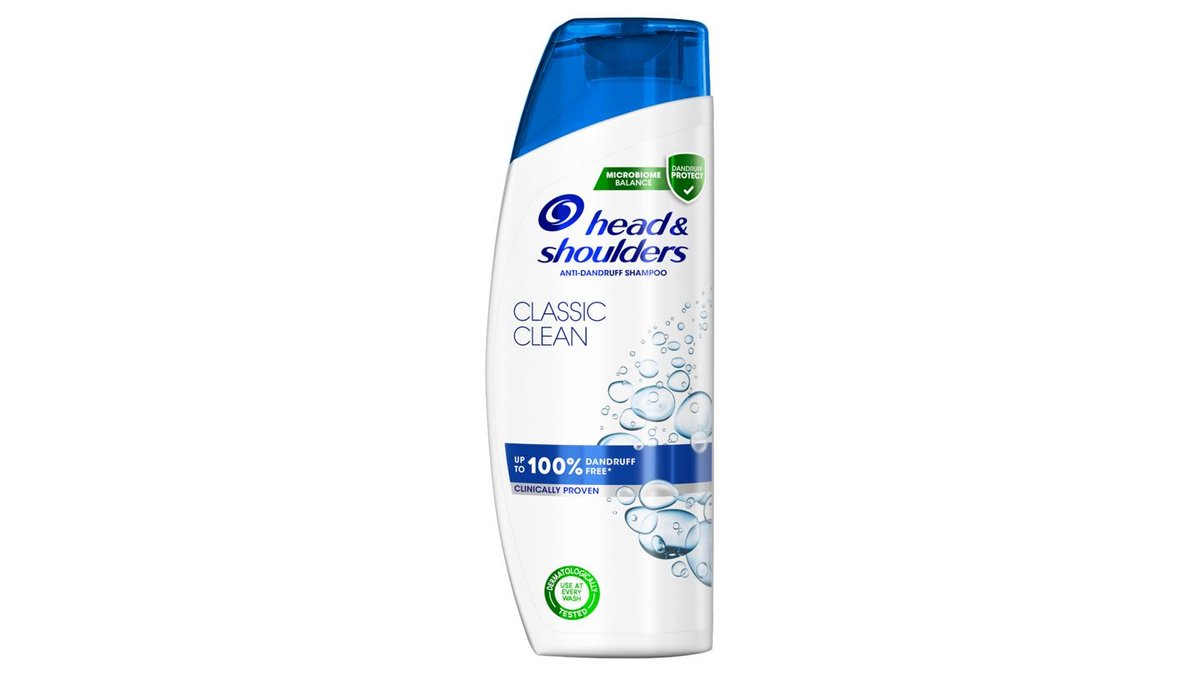 Head & Shoulders Classic Clean Šampon Proti Lupům, Pro Vlasy Až 100% Bez Lupů, 300ml