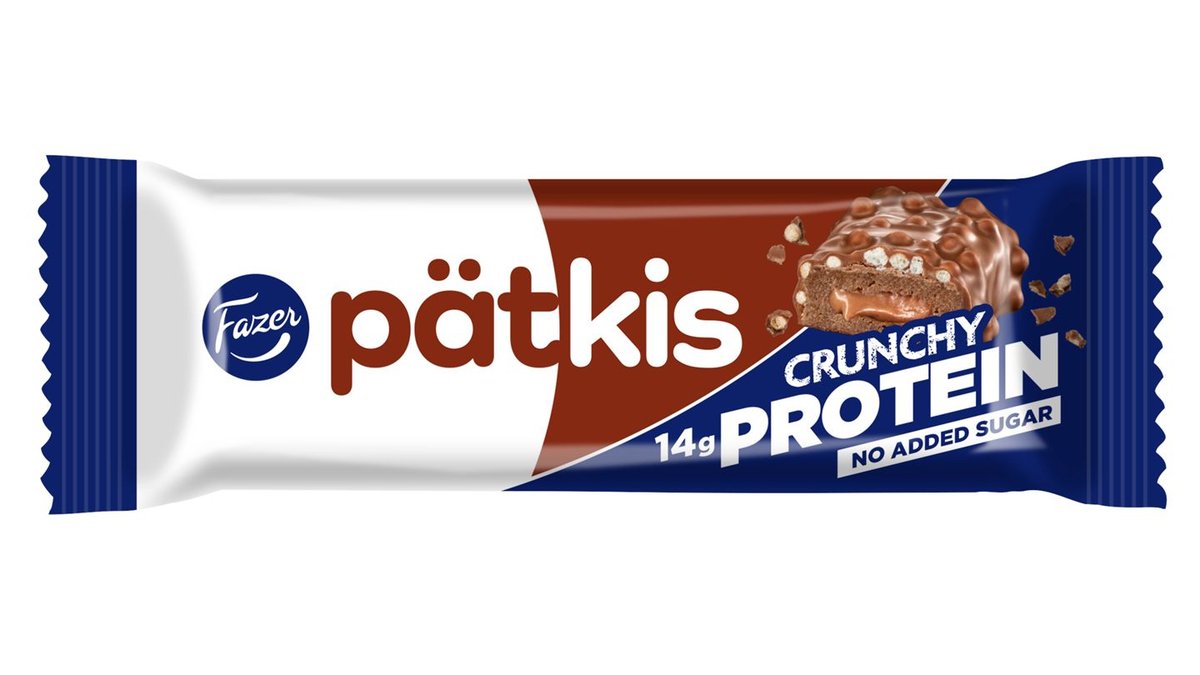 Fazer proteiinipatukka Pätkis Crunchy 45g