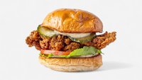 Objednať Crispy chicken fillet burger menu s hranolkami