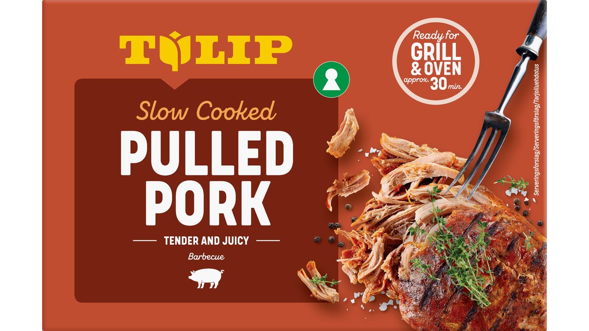 Pulled pork Slow Cooked, Tulip