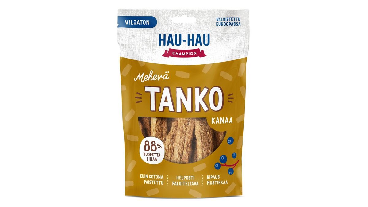 Hau-Hau Champion Mehevä tanko herkku kana 140g
