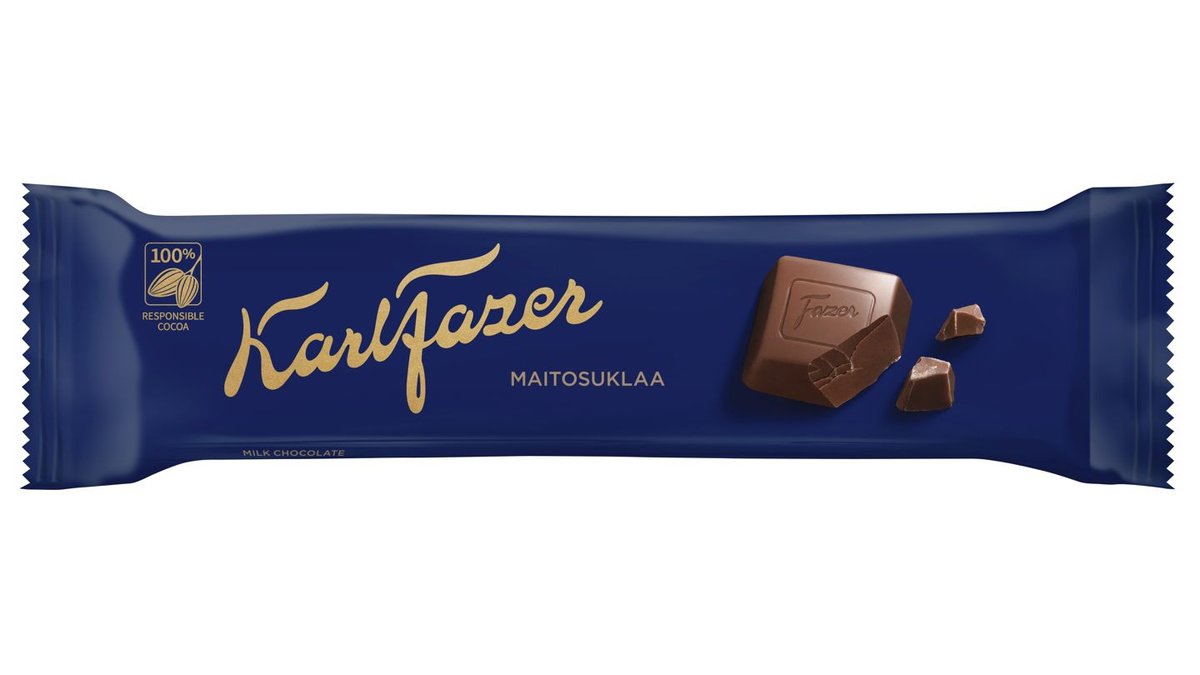 Karl Fazer maitosuklaa suklaapatukka 39g