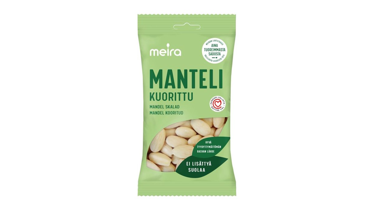 Meira Manteli kuorittu 100g