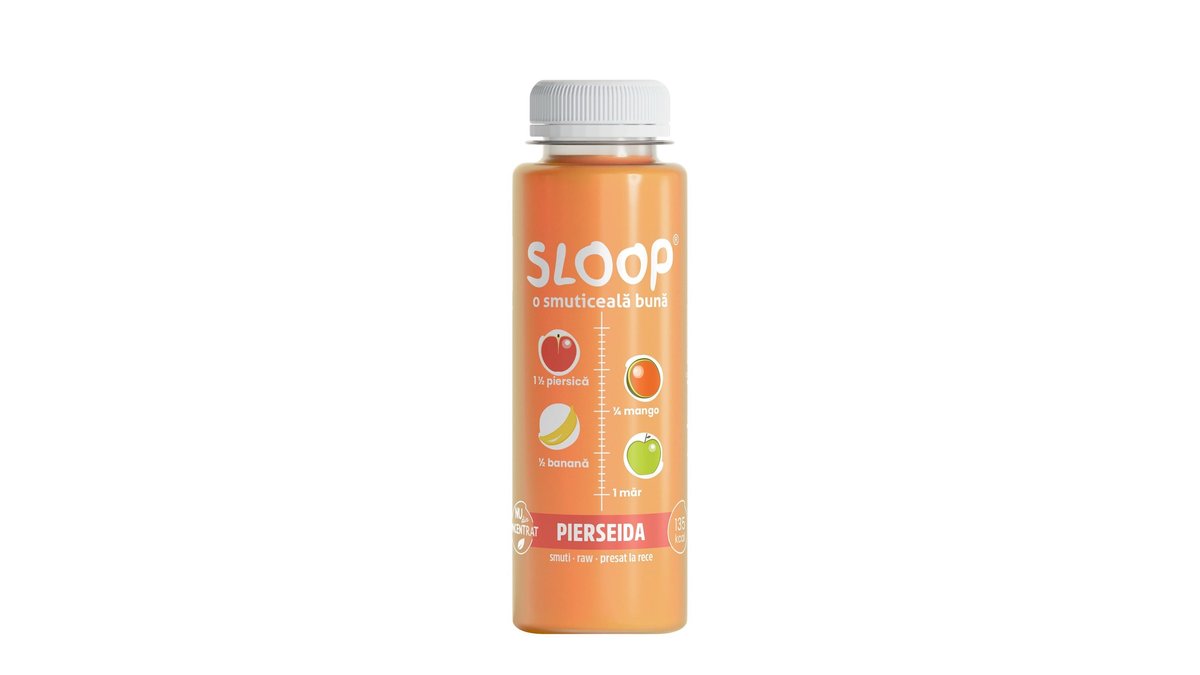 Smuti Pierseida Piersica si mango 250ML Sloop | Carrefour Hypermarket ...