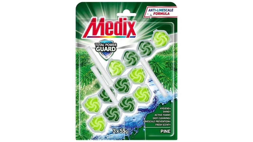 Medix Wc Total Power Guard Pine – Solid Toilet Rim Block, 3¿55G ...