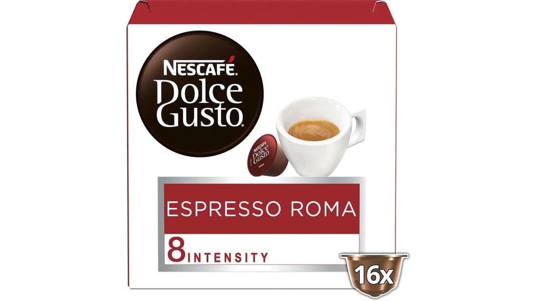 NESCAFE Dolce Gusto Espresso Roma, 16 capsule cafea, 16 bauturi, 99.2g ...