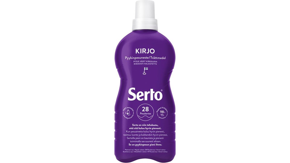 Serto Kirjo Pyykinpesuneste 750ml