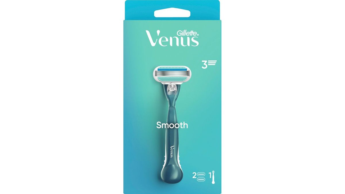 Gillette Venus Smooth ihokarvanajohöylä+1 terä