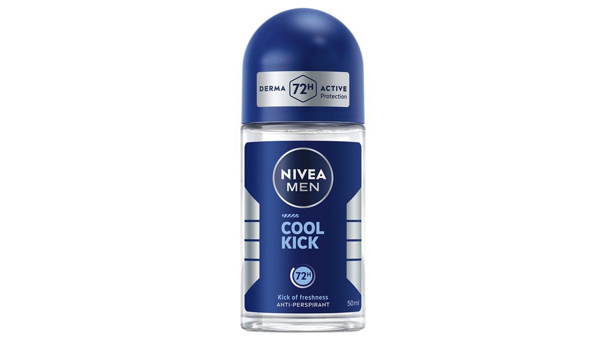 NIVEA MEN 50ml Cool Kick Deo Roll-on -antiperspirantti