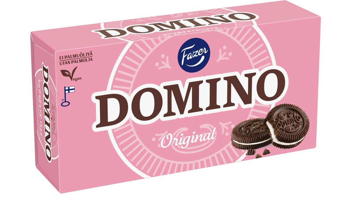 Fazer Domino Original keksi 350g