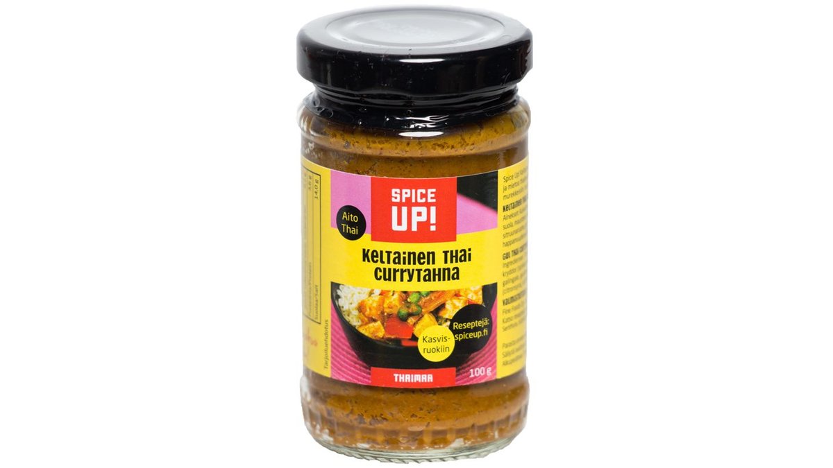 Spice Up! Keltainen Thai currytahna 100g