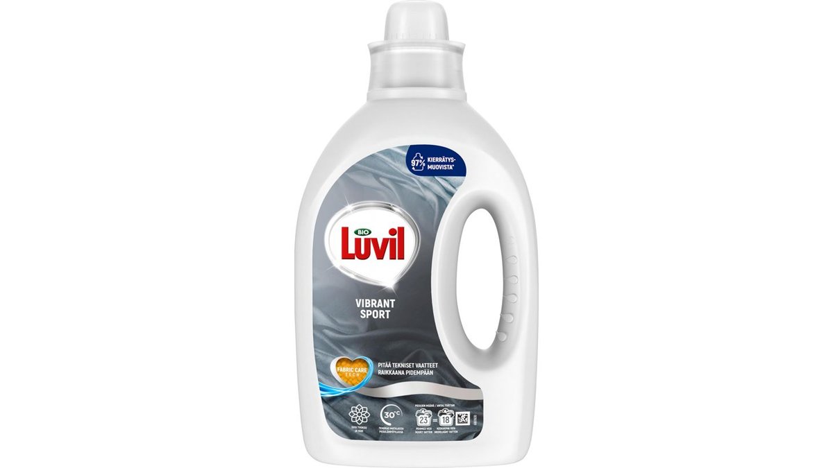 Bio Luvil Sport Pyykinpesuaine Ulkoilu- ja urheiluvaatteille 920ml