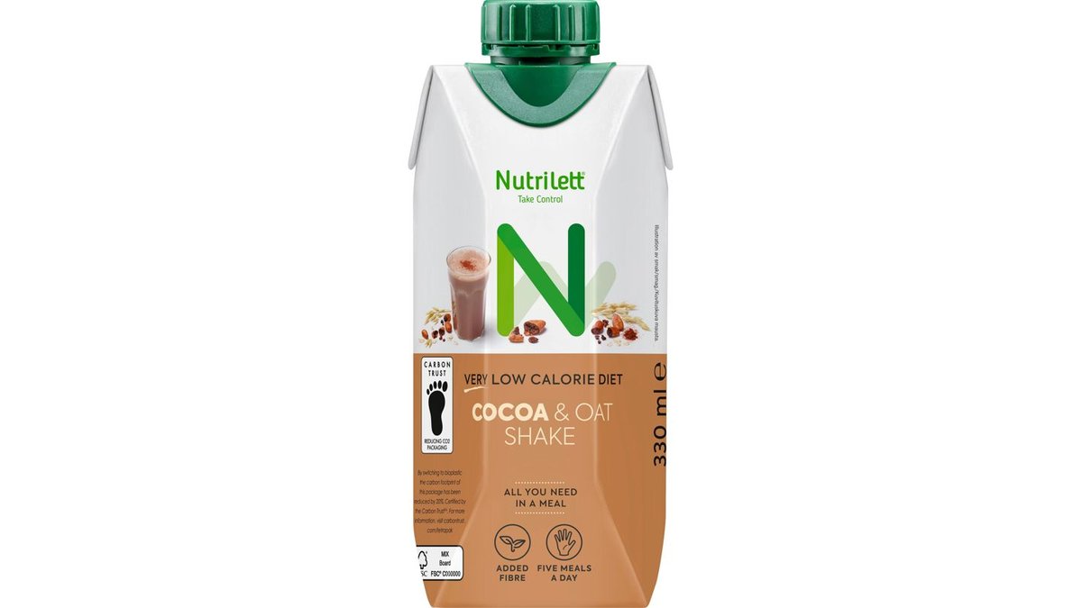 Nutrilett VLCD Cocoa-Oat smoothie 330ml
