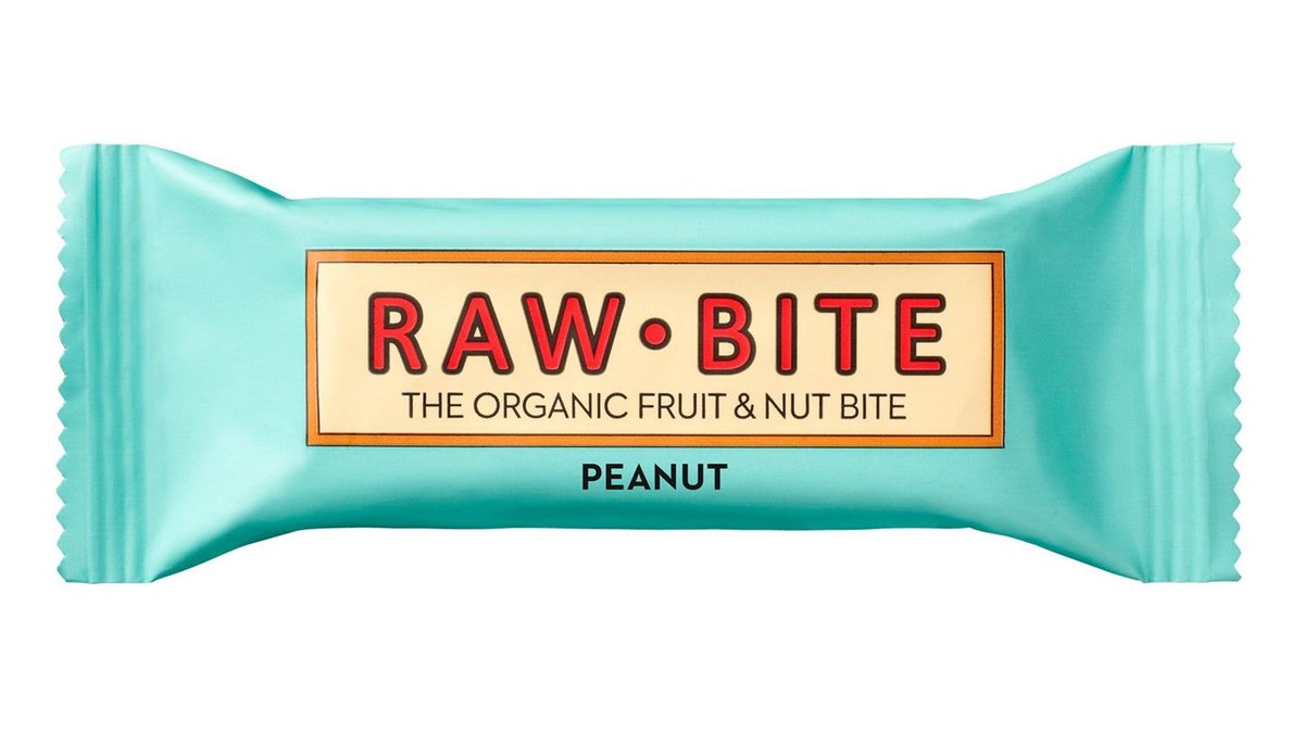 Rawbite Peanut hedelmä-pähkinäpatukka 50g