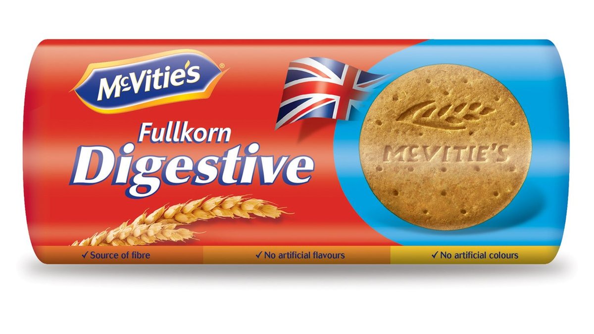 McVitie's Digestive täysjyvä vehnäkeksi 400g