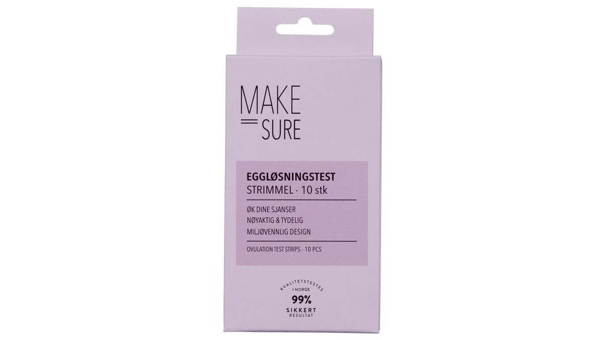 Make Sure Eggløsningtest, 10 stk