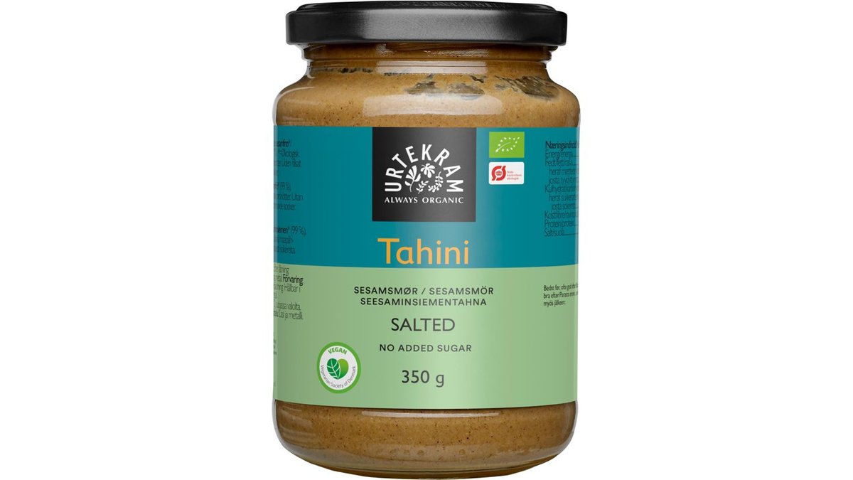 Urtekram Luomu Suolattu Tahini seesaminsiementahna 350g