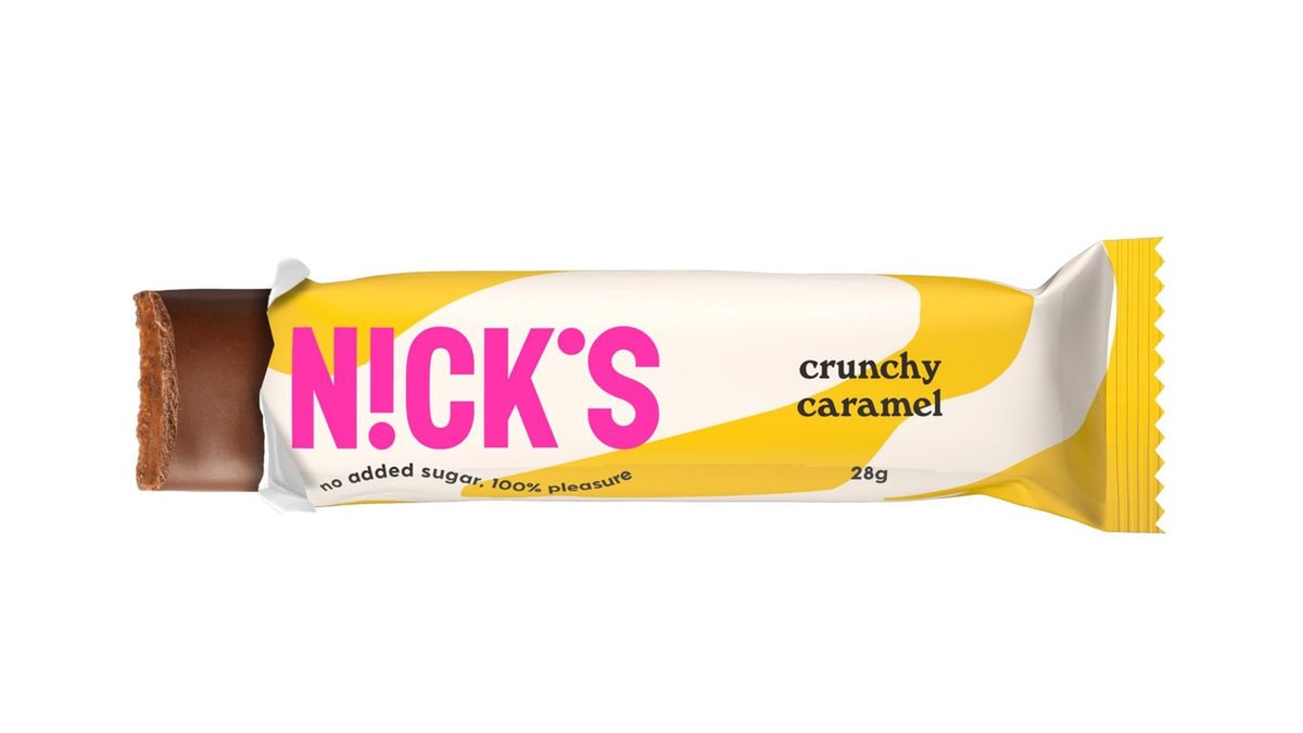 Nick's Crunchy Caramel patukka 28g