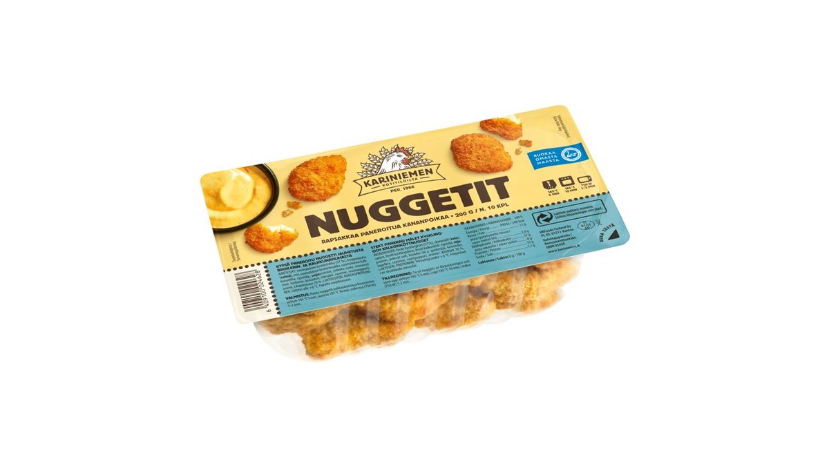 ** Kariniemen Kananpojan Nuggetit 200g