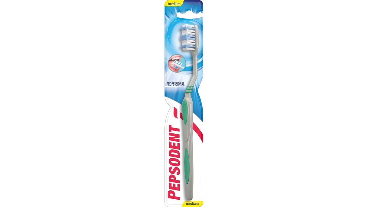 Pepsodent Professional Medium Hammasharja Tehokas 1 kpl