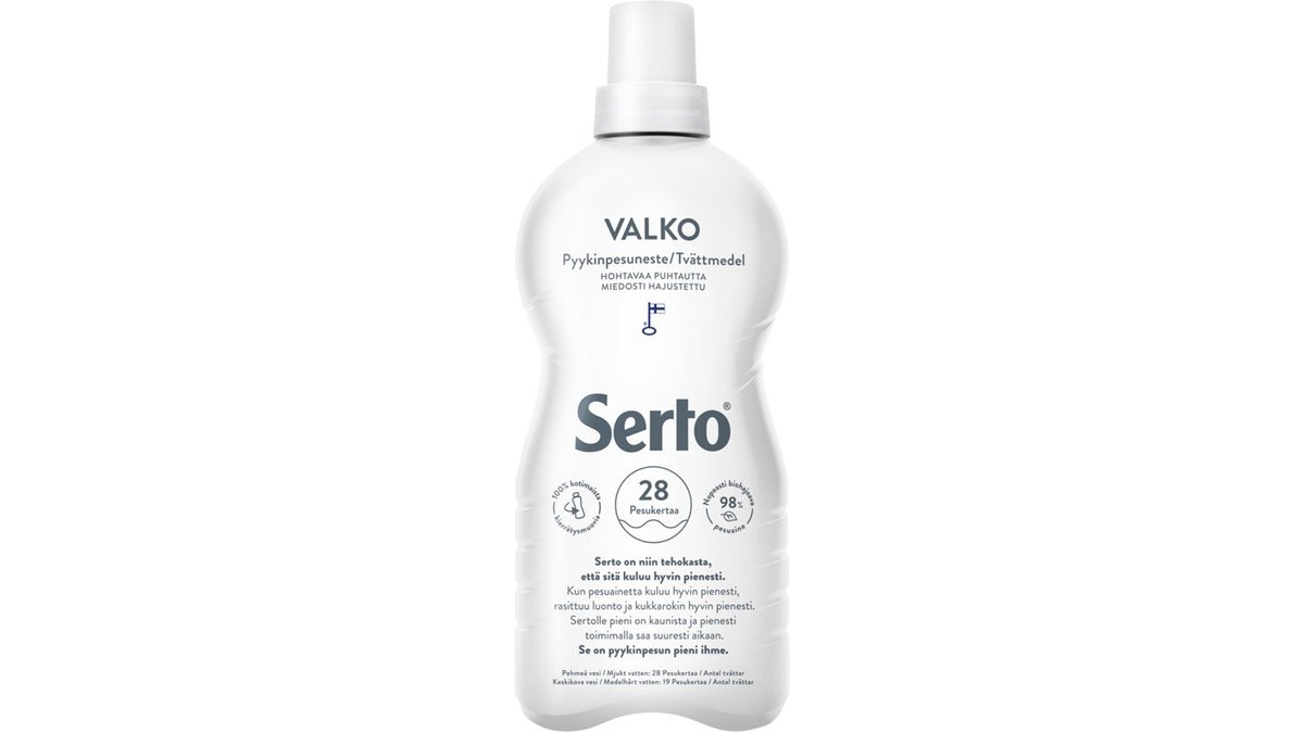 Serto pyykinpesuneste Valko 750ml