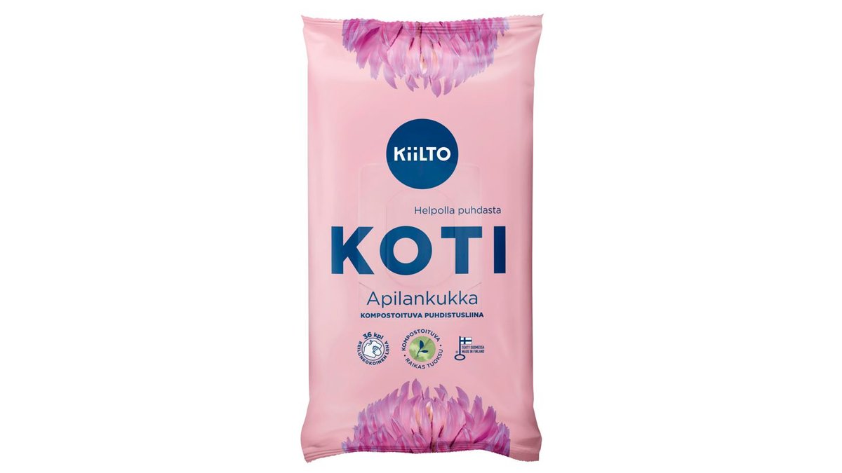 Kiilto Koti yleispuhdistusliina apilankukka 36kpl
