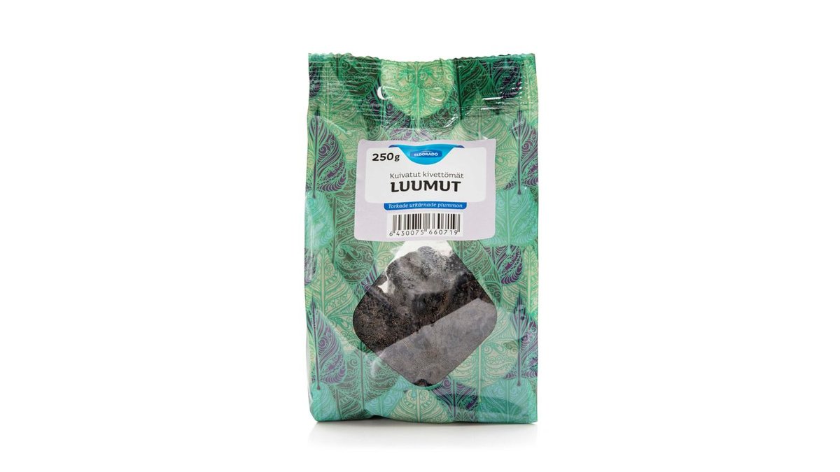 Eldorado kuivatut kivettömät luumut 250g