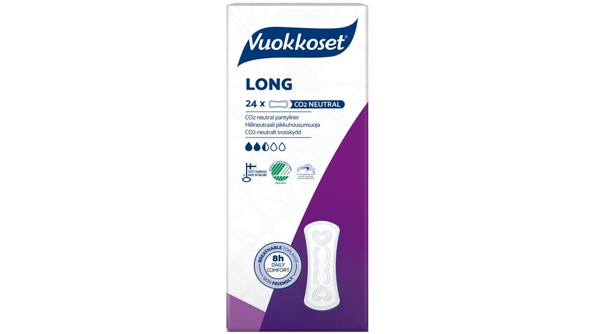 Vuokkoset Long pikkuhousunsuoja 24 kpl