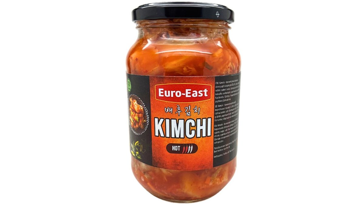 Euro-East Hapatettu kiinankaalisalaatti Kimchi gluteeniton 440g