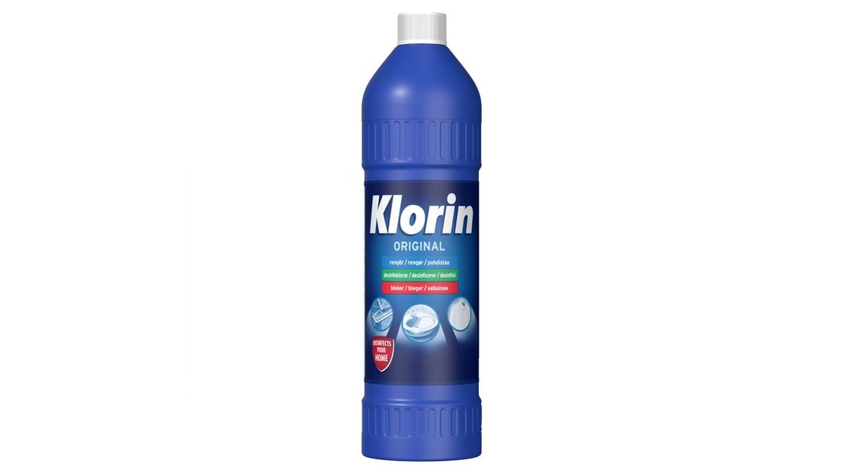 Klorin Original valkaisu- ja desinfiointiaine 750 ml