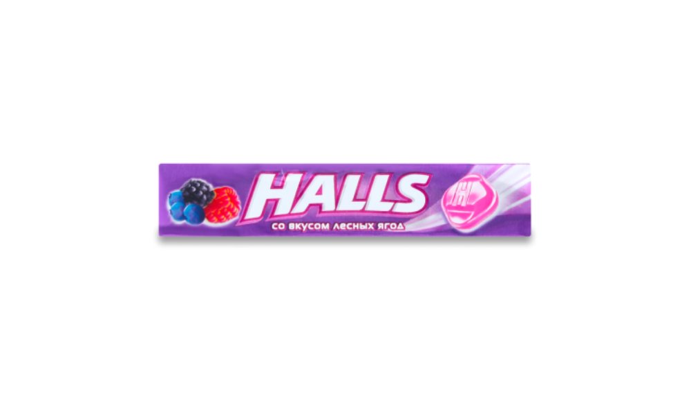 Леденцы HALLS Лесные ягоды 25г м/у