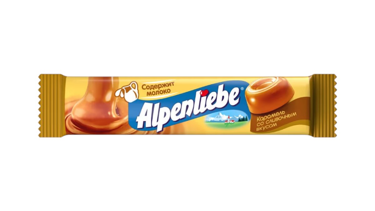 Карамель Van Melle Alpenliebe Сливочная 32 г