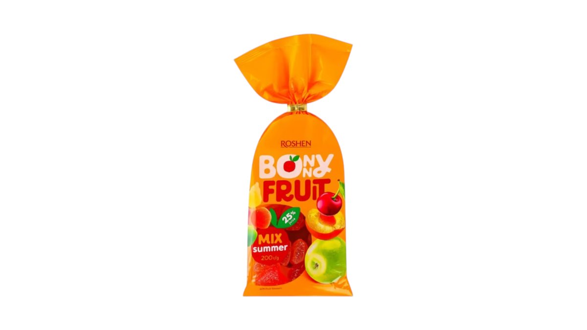 Мармелад Roshen Bonny Fruit Летний микс 200 г