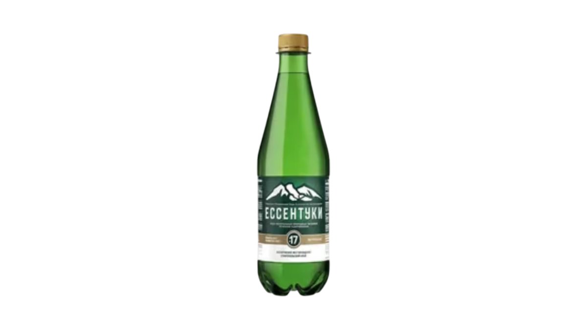Вода ЕССЕНТУКИ Минеральная газированная №17 0,75л п/у