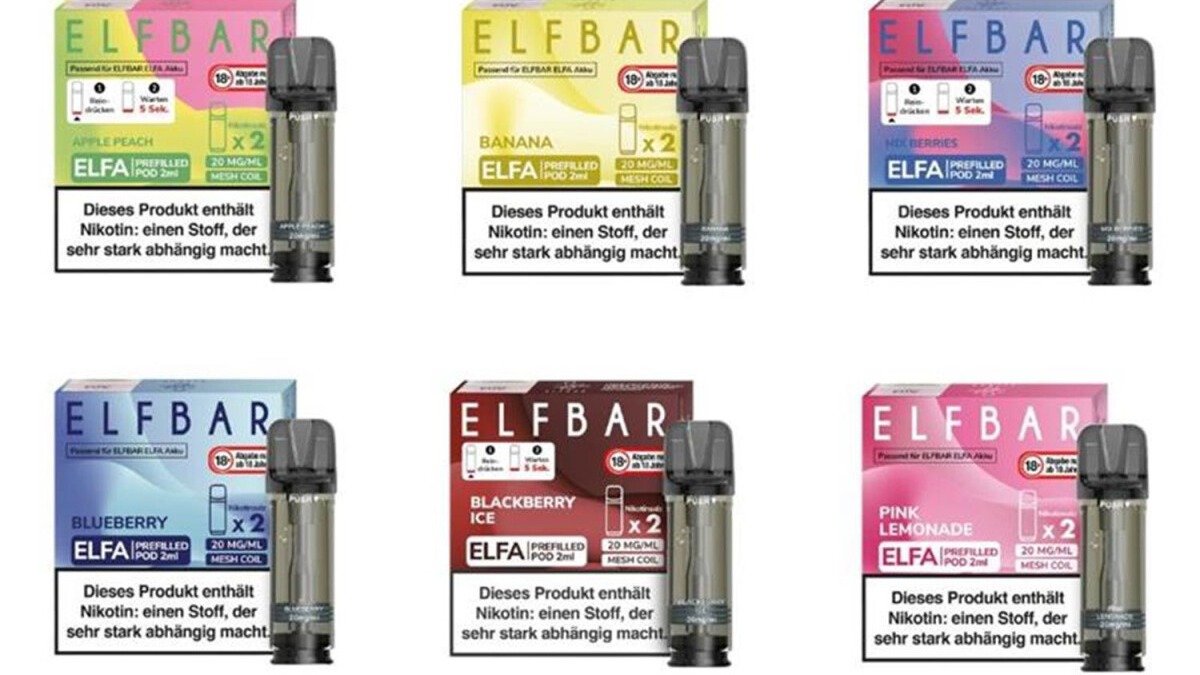 elfbar elfx pro pods Elf Bar Elfa Pods kaufen - Alle Sorten günstig 6,49€ main image 0