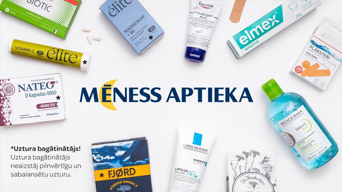 Mēness aptieka | Riga | 30-min delivery | Wolt