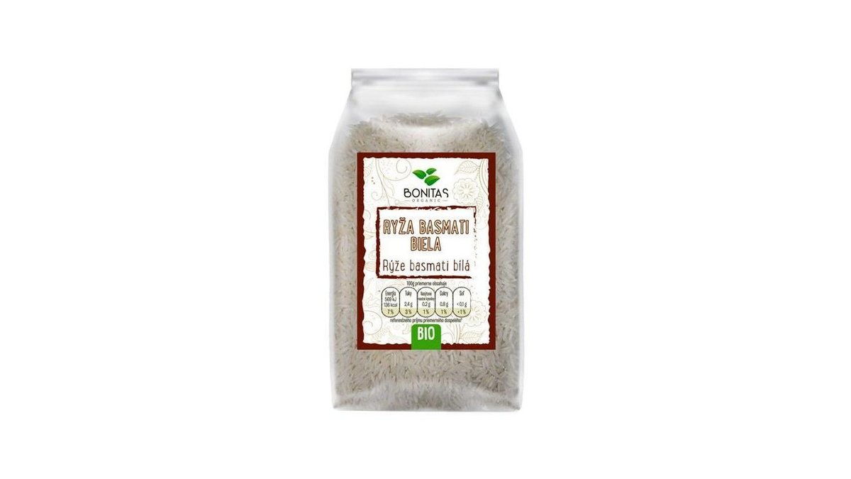 BIO Ryža basmati biela 500g